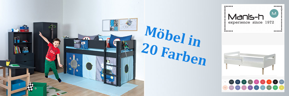 Kinderzimmermöbel in vielen tollen Farben aus Dänemark von Manis-h Kinderzimmermöbel in vielen tollen Farben aus Dänemark von Manis-h