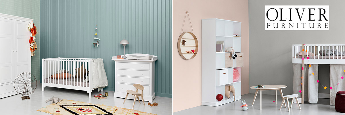 Exklusive Betten, Regale, Virtinen, Kommoden und Schreibtische aus den Serien Seaside und Wood von Oliver Furniture Exklusive Betten, Regale, Virtinen, Kommoden und Schreibtische aus den Serien Seaside und Wood von Oliver Furniture