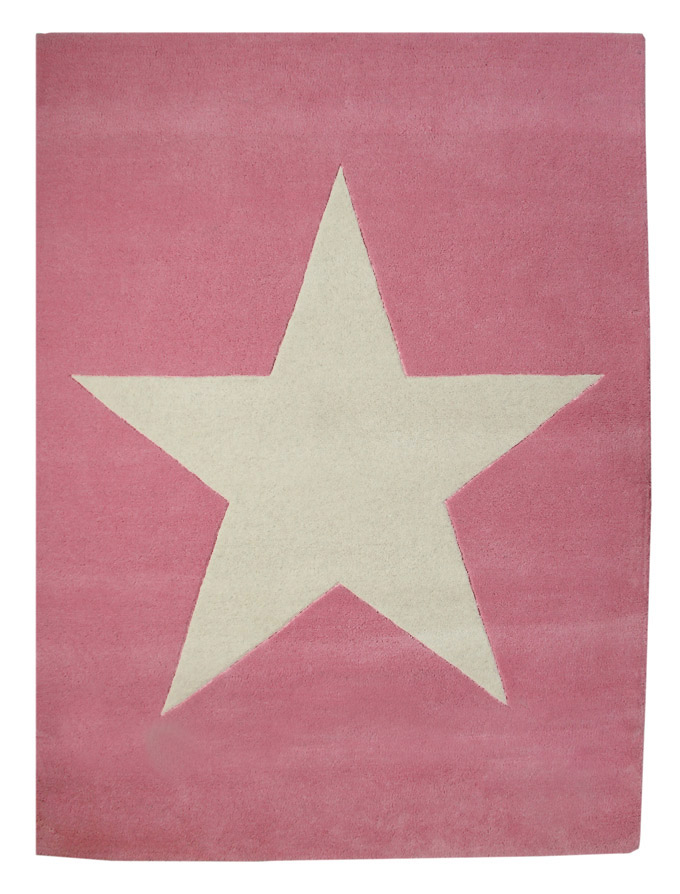 Lorena Wool Star Teppich, rosa im Wallenfels Onlineshop Lorena Wool Star Teppich, rosa im Wallenfels Onlineshop