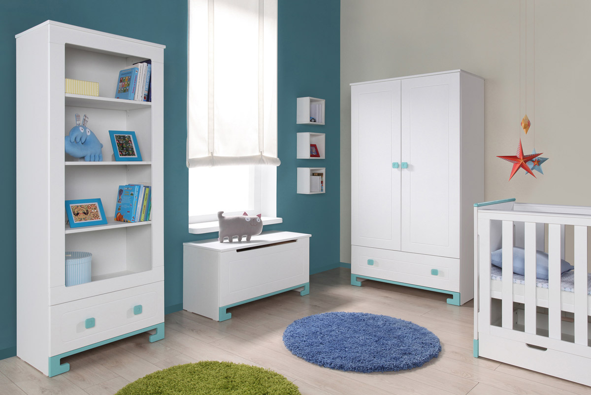 Jugendzimmer in türkis – sehremini