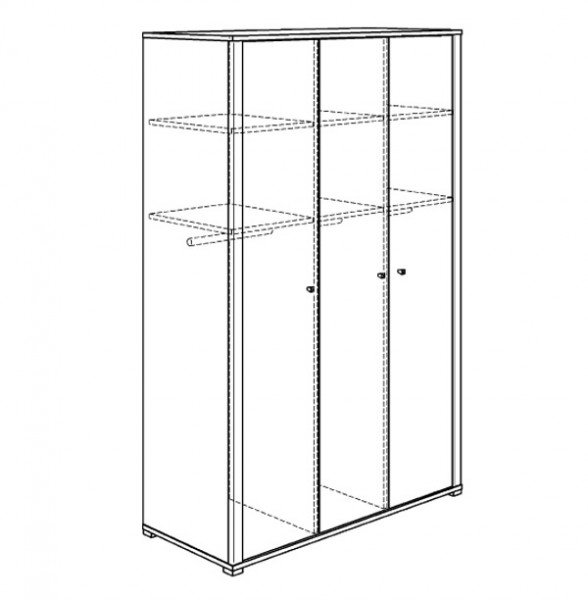 Paidi Varietta Kleiderschrank 3 Turig Im Wallenfels Onlineshop