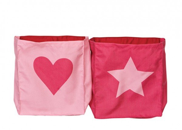 Manis-h Betttaschen Heart Star 
