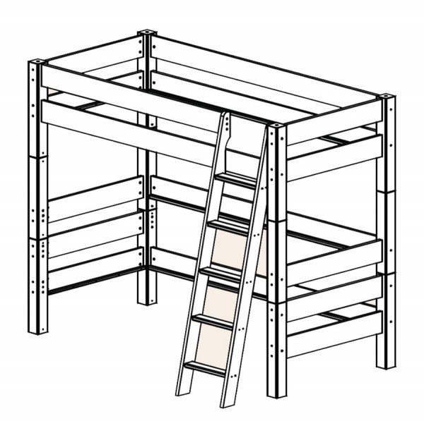 IMC Hochbett aus Kiefer