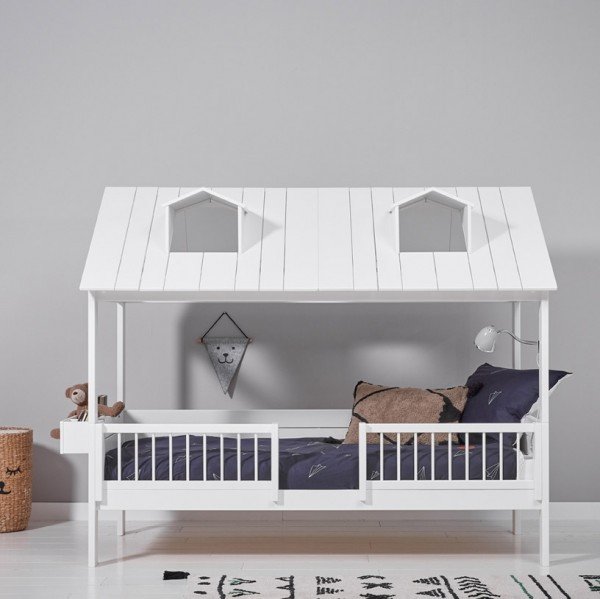 Beachhouse 2 in 1 Hausbett weiß, Deluxe (90 x 200cm)