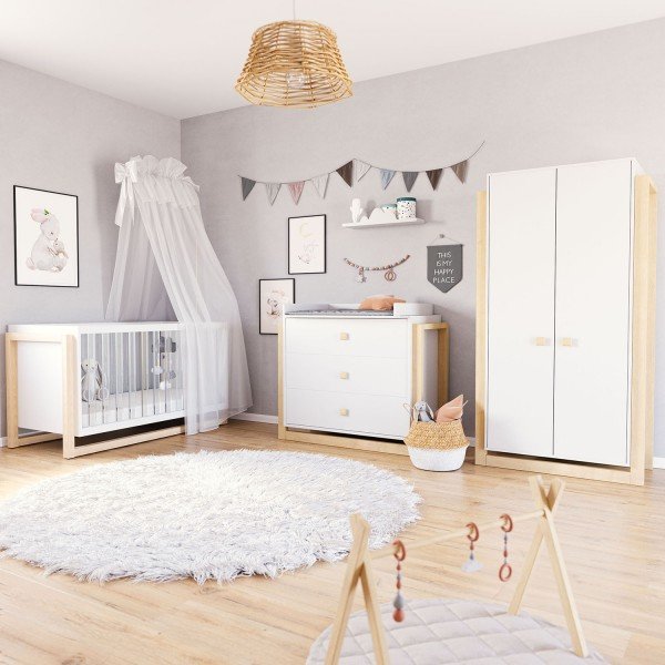 Babyzimmer Set Lisa 4-teilig (Acryl)