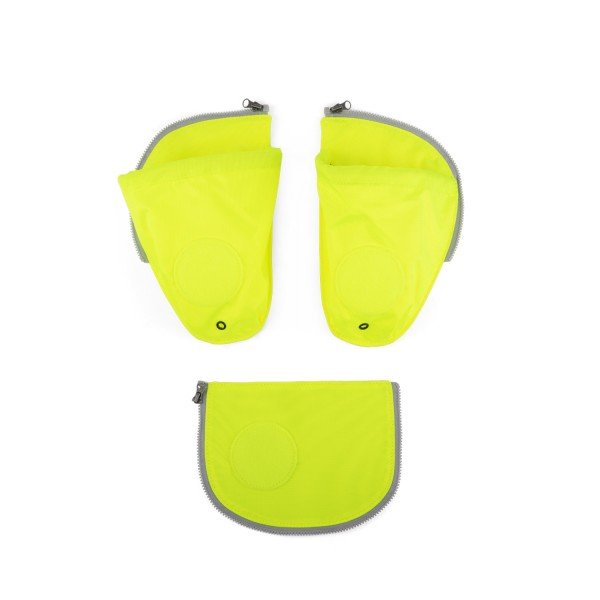 Universal Seitentaschen Zip-Set gelb (für Pack, Cubo, Cubo light) für Modelle ab 2019