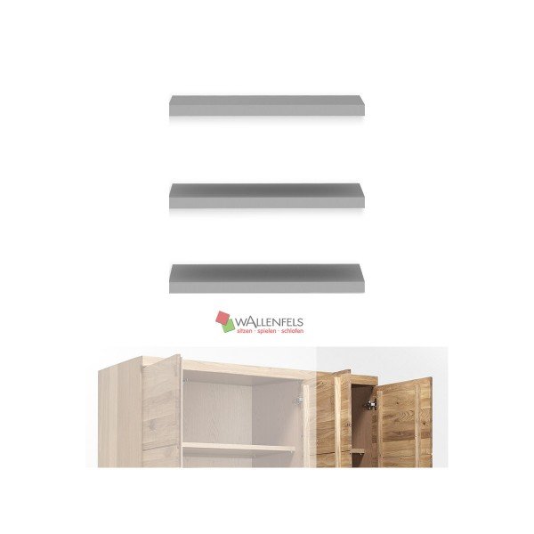 Vomika Einlegeböden 3er-Set (B 43cm), für 3-türigen Kleiderschrank