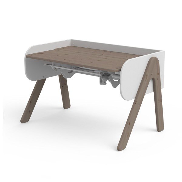 Study Schreibtisch Woody In Kiefer Terra Weiss B 120