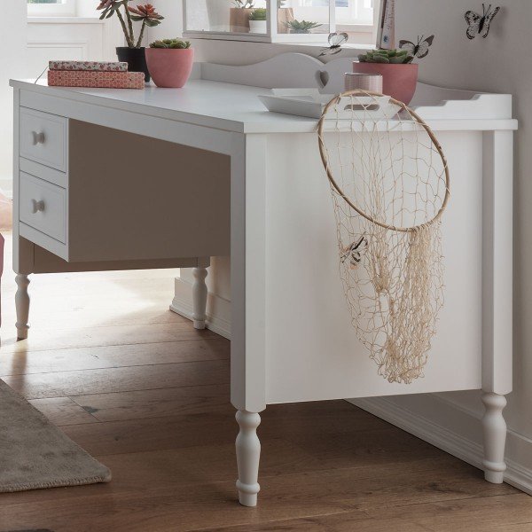 Infanskids Schreibtisch Emma In Weiss Versandkostenfrei Und