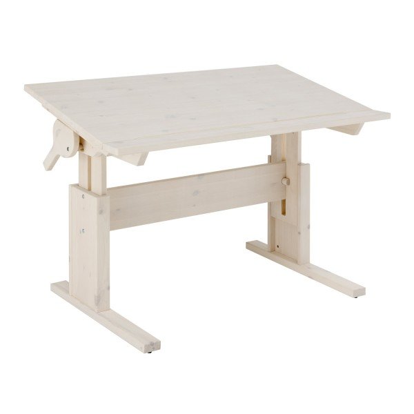 Lifetime Kinder- und Jugendschreibtisch 30245 in der Farbe whitewash (weiß lasiert)