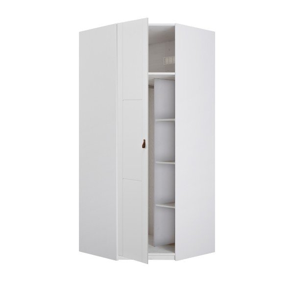 Eckkleiderschrank 94005 mit Drehtür