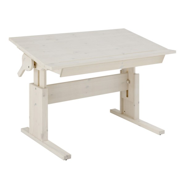 Lifetime Kinder- und Jugendschreibtisch 30245 in der Farbe whitewash (weiß lasiert)