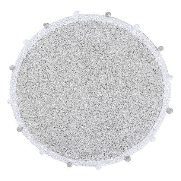 Teppich Bubbly Light Grey
