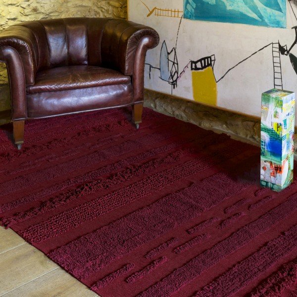 Lorena Teppich Air Savannah Red in 140 x 200 cm im Wallenfels Onlineshop