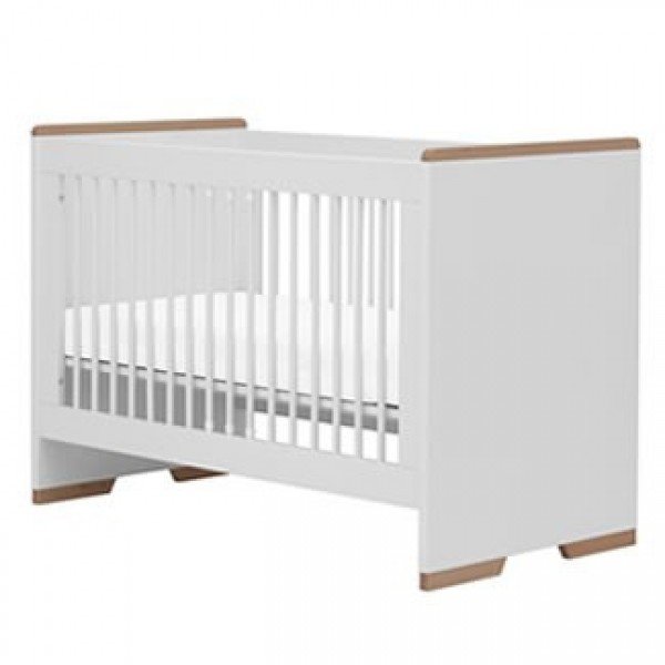 Nature Kid Chat Babybett 60x120 cm in Weiß