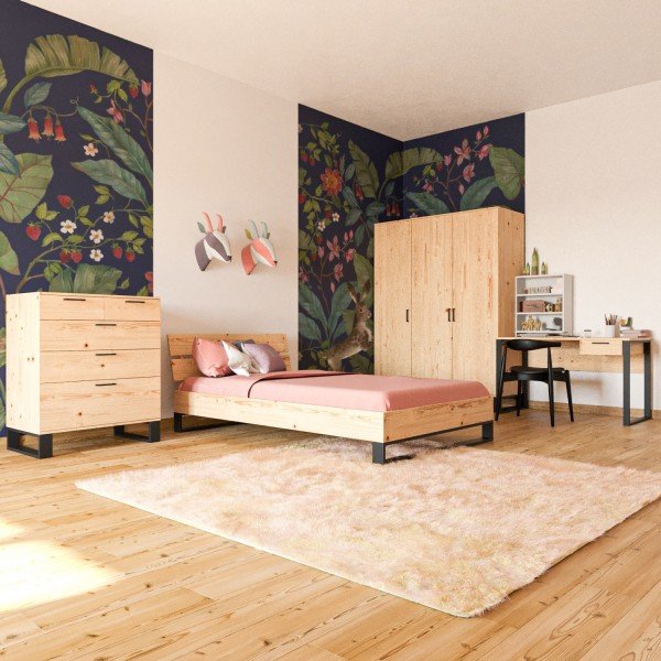 Jugendzimmer Nico 120x200, 4tlg.
