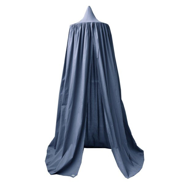 Sanders: Betthimmel aus Baumwolle in blau - Wallenfels Onlineshop