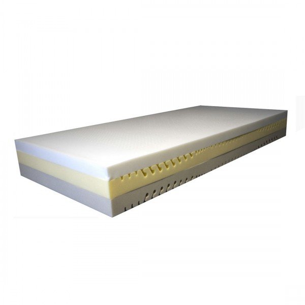 Wallenfels Modular 3 deluxe 25, Kaltschaummatratze mit 3 Kernen, Kerne individuell stapelbar, Abb. leider nur ohne Bezug vorhanden.
