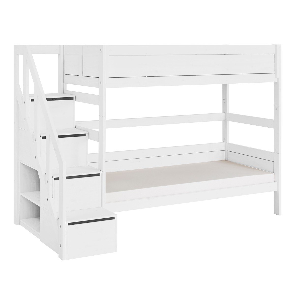 Lifetime Etagenbett mit Treppe weiß