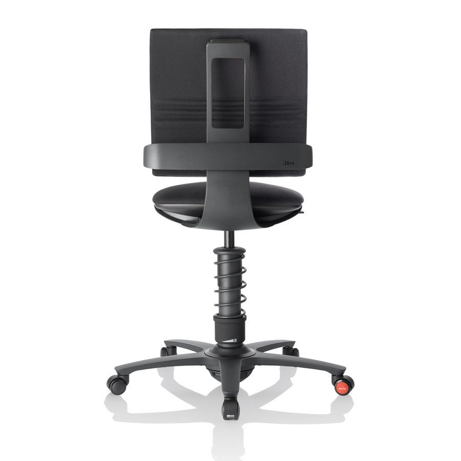 3Dee mit Basis in Aluminium schwarz und Trevira CS Step ...