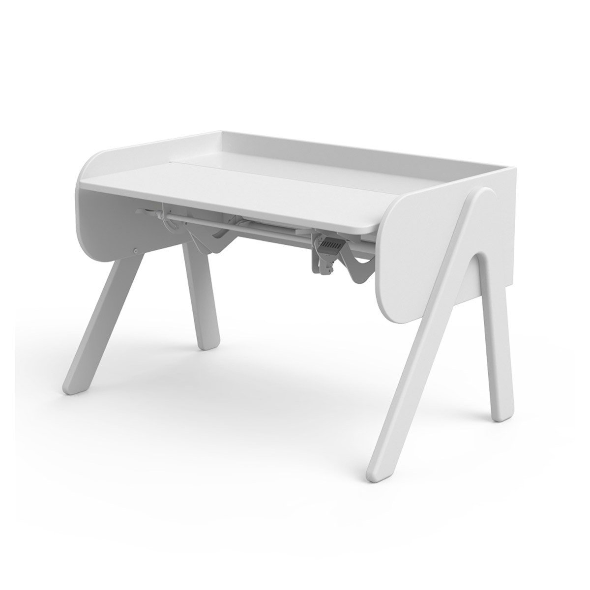 Study Schreibtisch Woody In Kiefer Weiss Deckend B 120