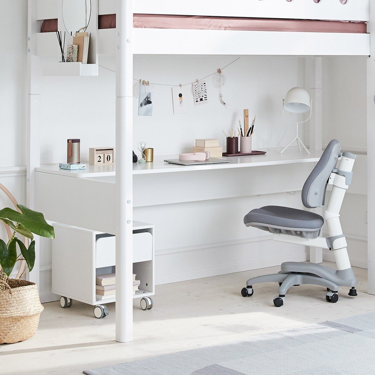 Flexa Schreibtischplatte Fur 190cm White Hochbetten Wallenfels