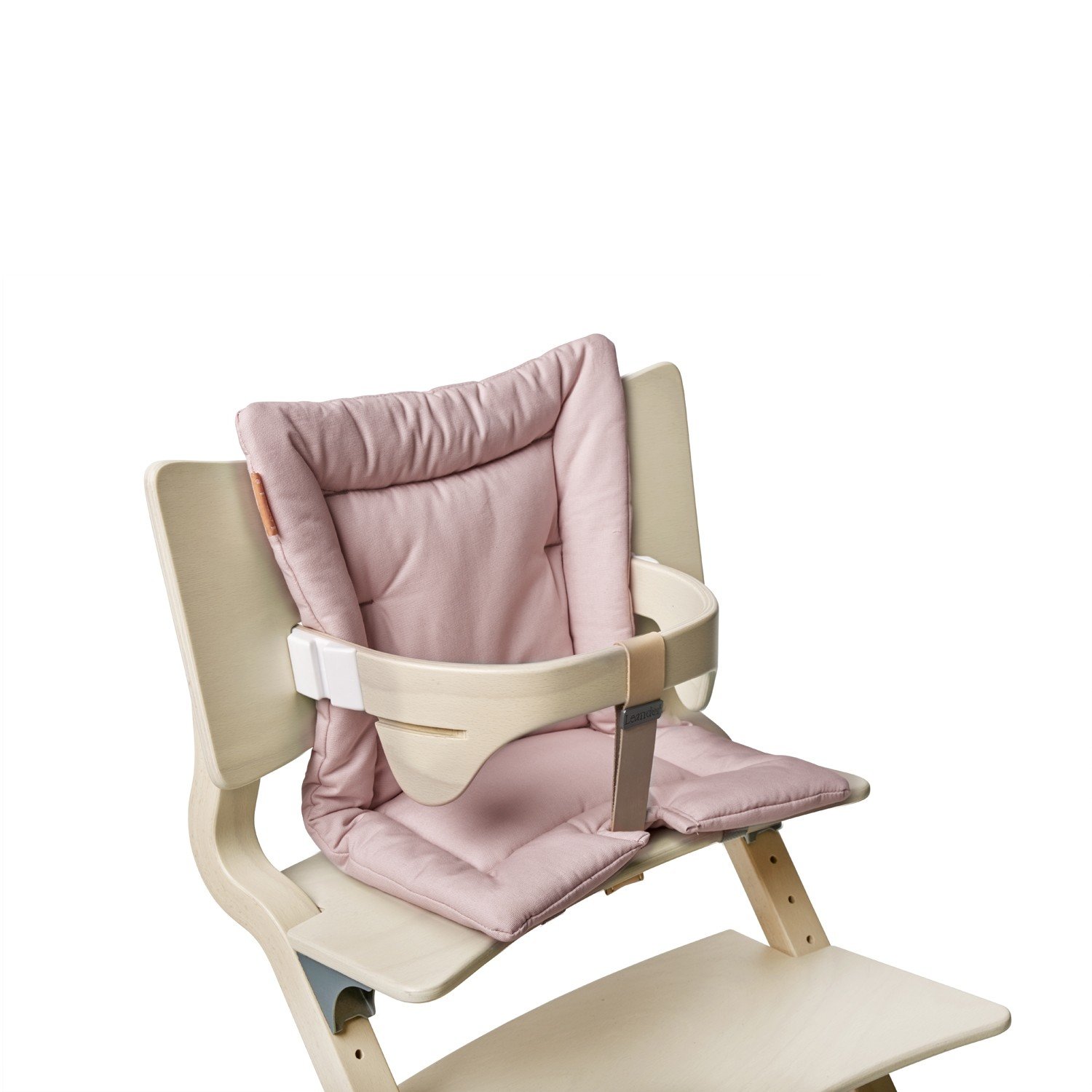 Kissen blue Bügel Leander Stuhl grau lackiert Babyhochstuhl Kinderstuhl 