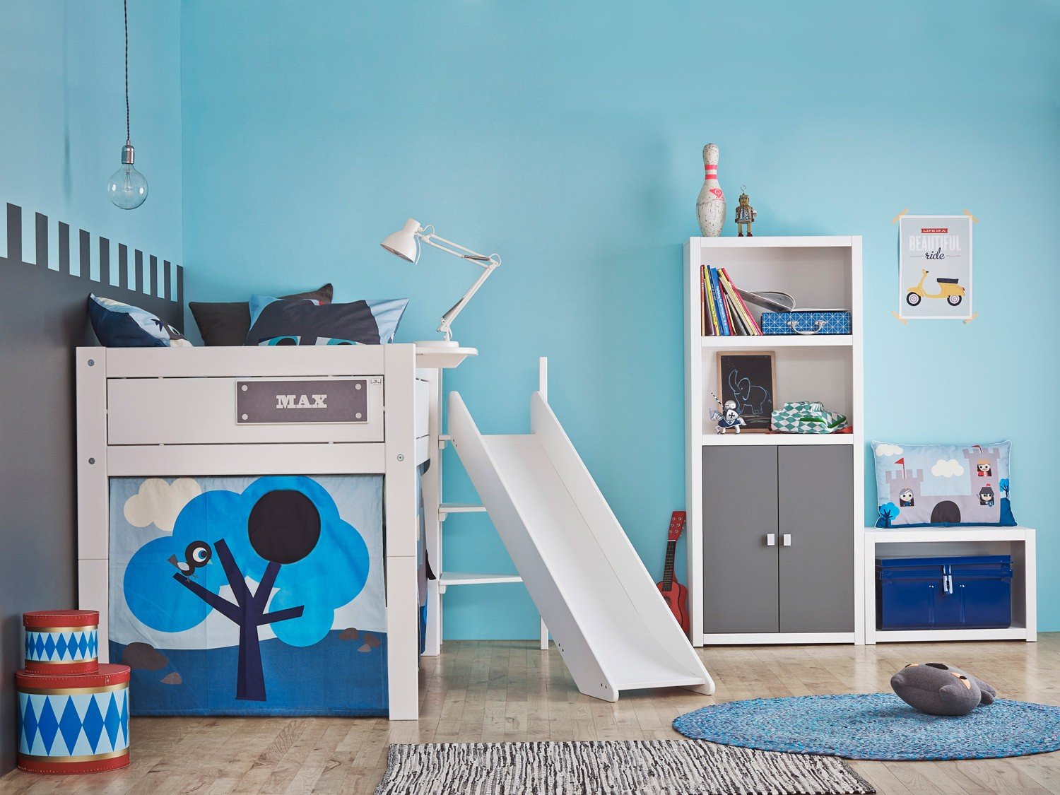 Lifetime Rutschenturm In Deckend Weiss Im Wallenfels Onlineshop Flexa kindermobel bequem online bestellen micasa ch. rutschenturm fur minihochbetten u halbhohe betten nur bei gerader leiter farbe wahlbar