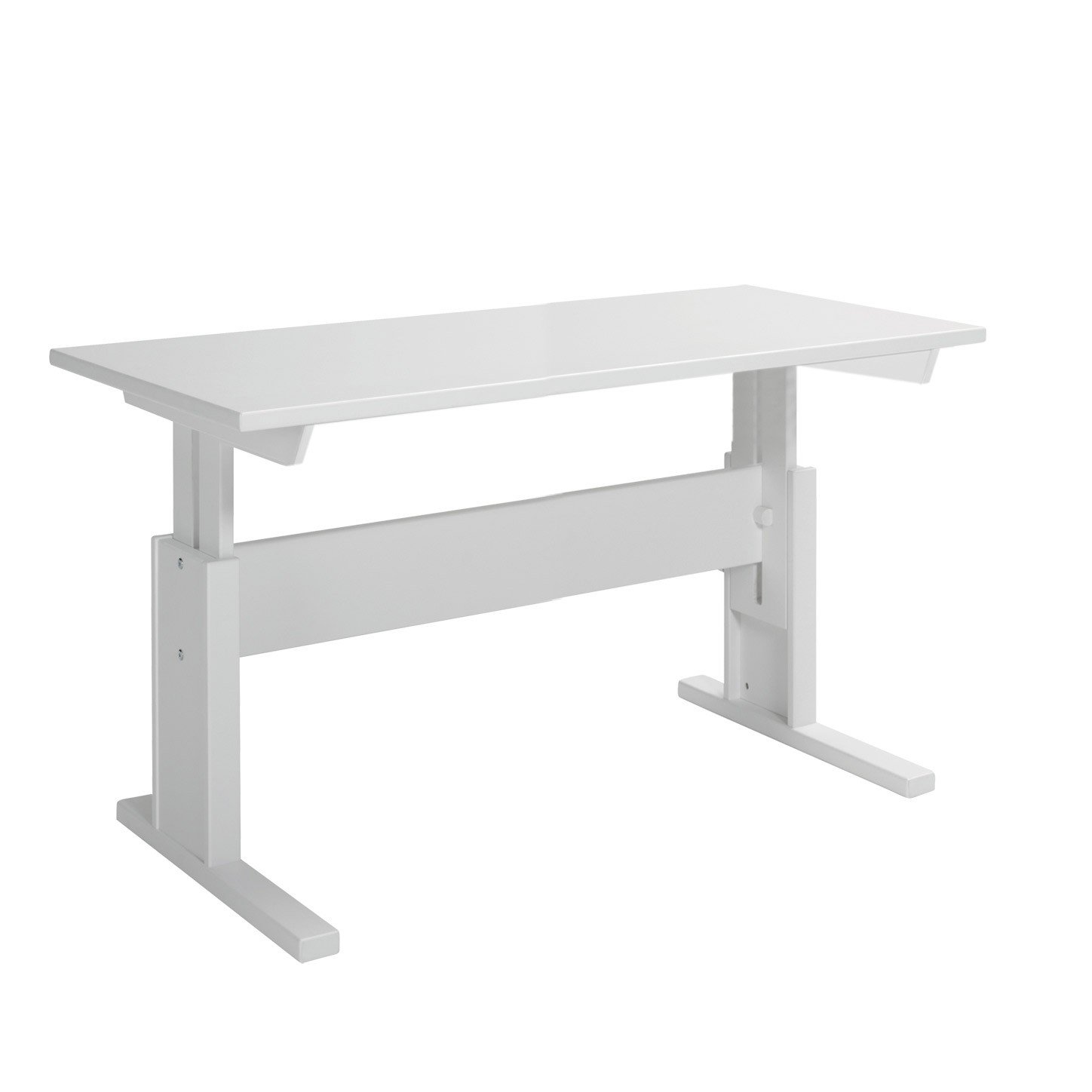 Lifetime Hohenverstellbarer Schreibtisch 30255 Weiss Wallenfels