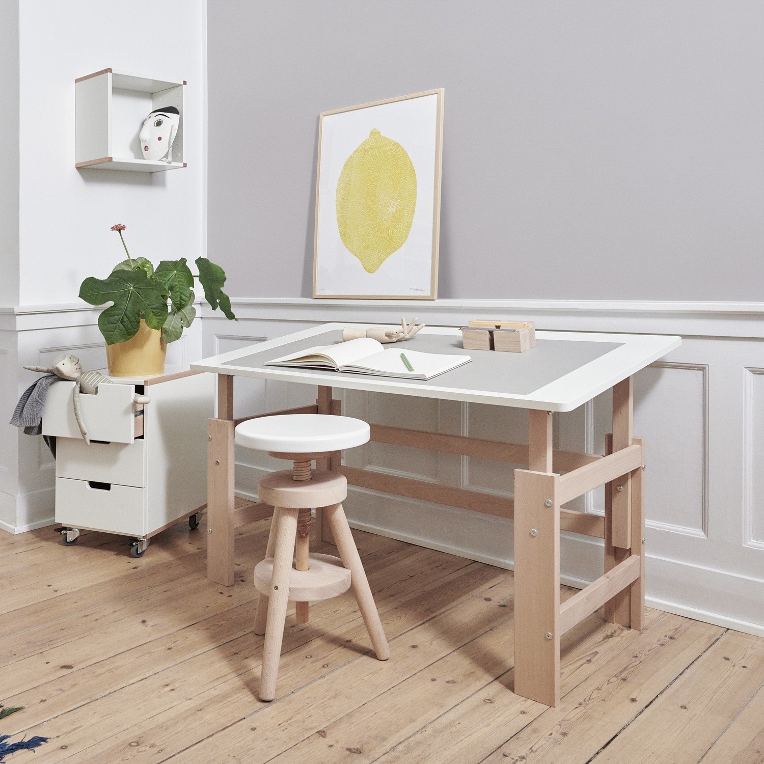 Manis H Schreibtisch In Weiss Buche Jetzt Im Wallenfels Onlineshop