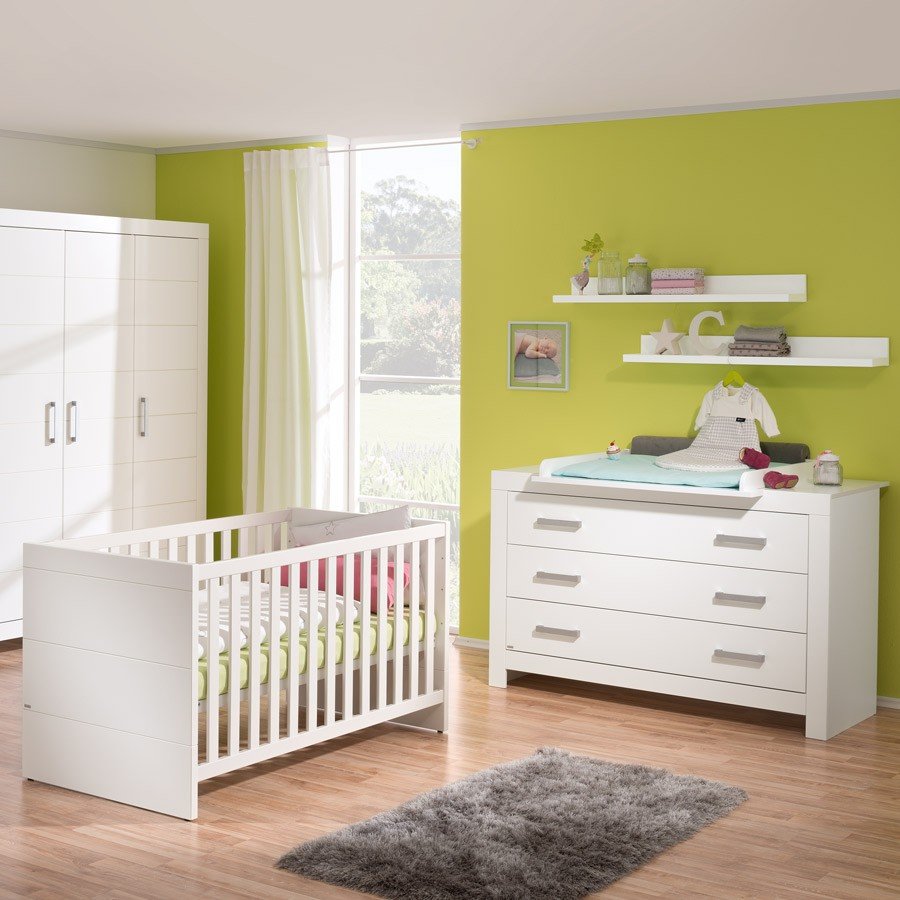 Paidi Fiona Babymobel Starterset Wickelkommode Breit Babybett