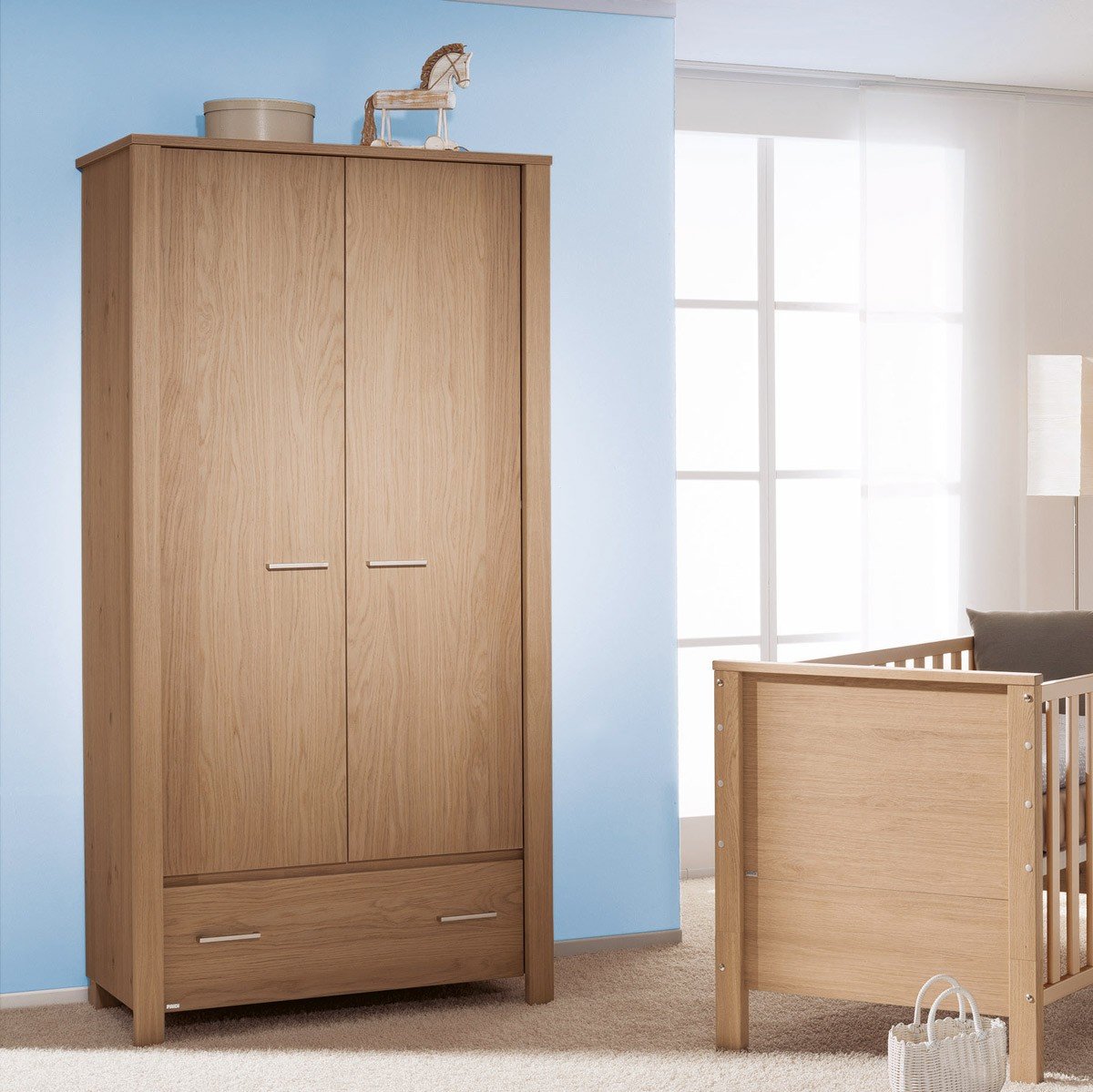 Paidi Eike Kleiderschrank 2-türig mit Schublade im ...