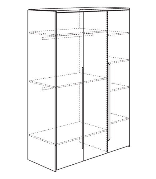 Paidi Fabiana Kleiderschrank 3 Turig Im Wallenfels Onlineshop