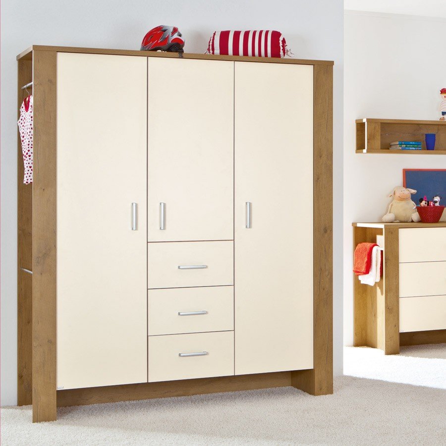 Paidi Henrik Kleiderschrank 3 Turig Beige Im Wallenfels Onlineshop