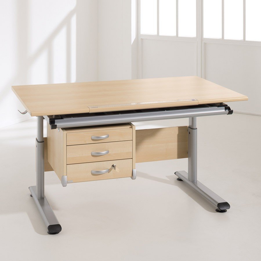 Marco 2 Schreibtisch In Ahorn Dekor 105 Cm Im Wallenfels Onlineshop