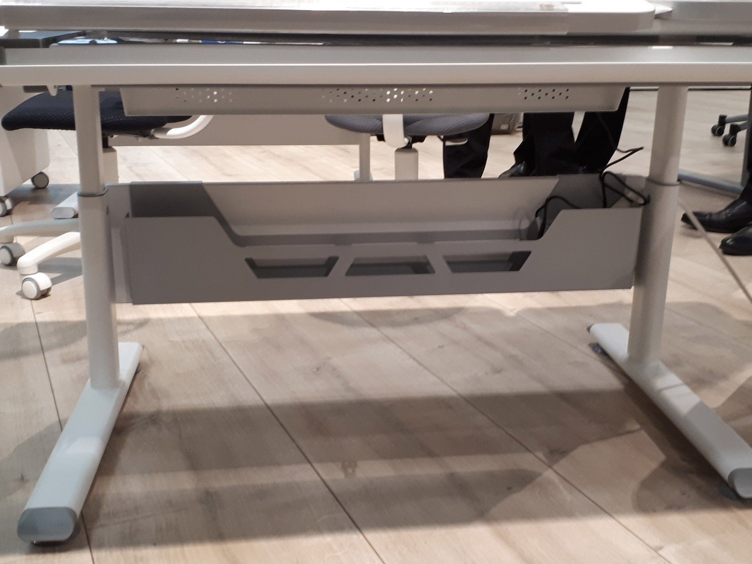 Paidi 120 Cm Breiter Diego Schreibtisch In Weiss Eiche Nautik