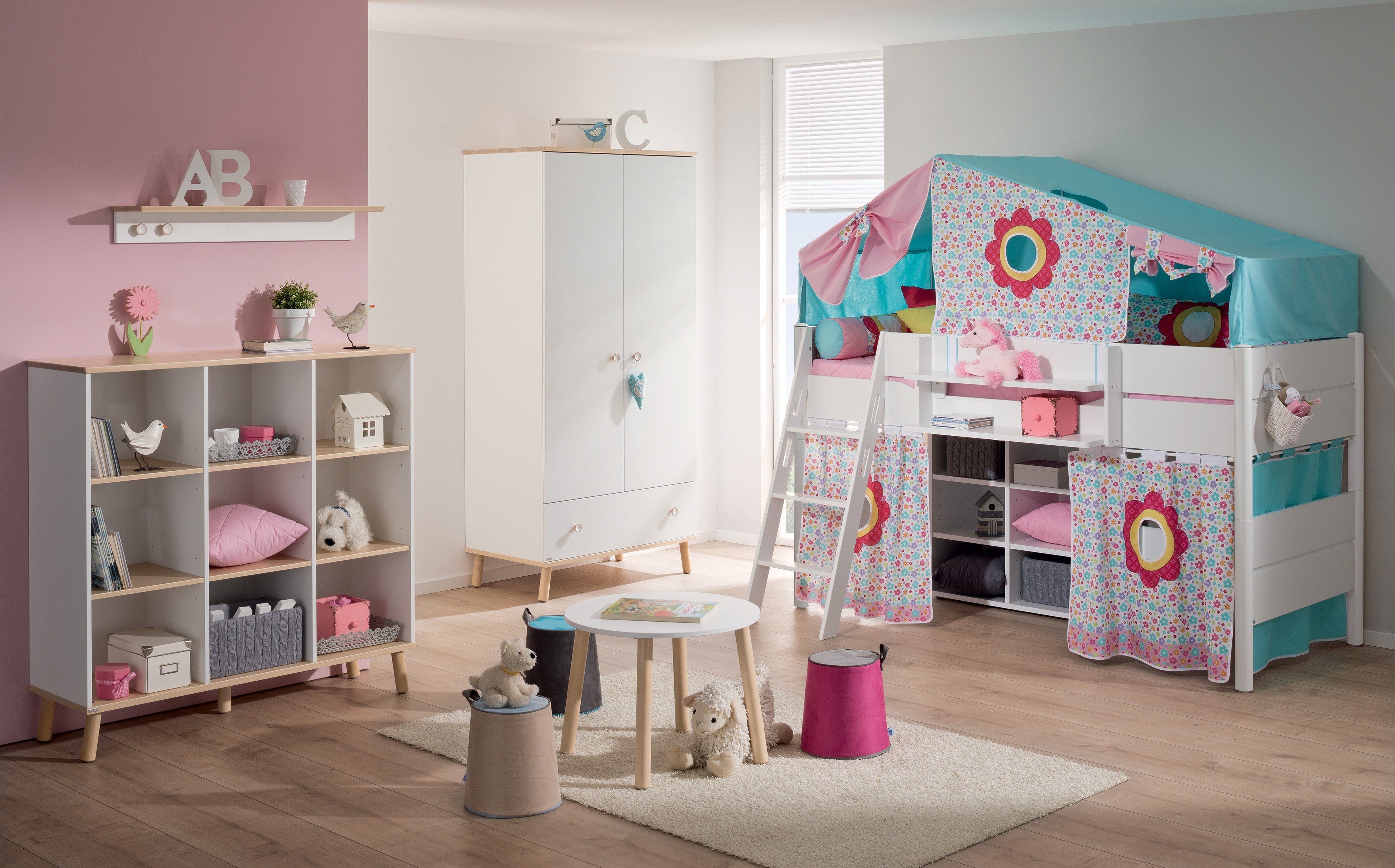 Neu Paidi Ylvie Kleiderschrank Zweiturig Mit Schublade Weiss