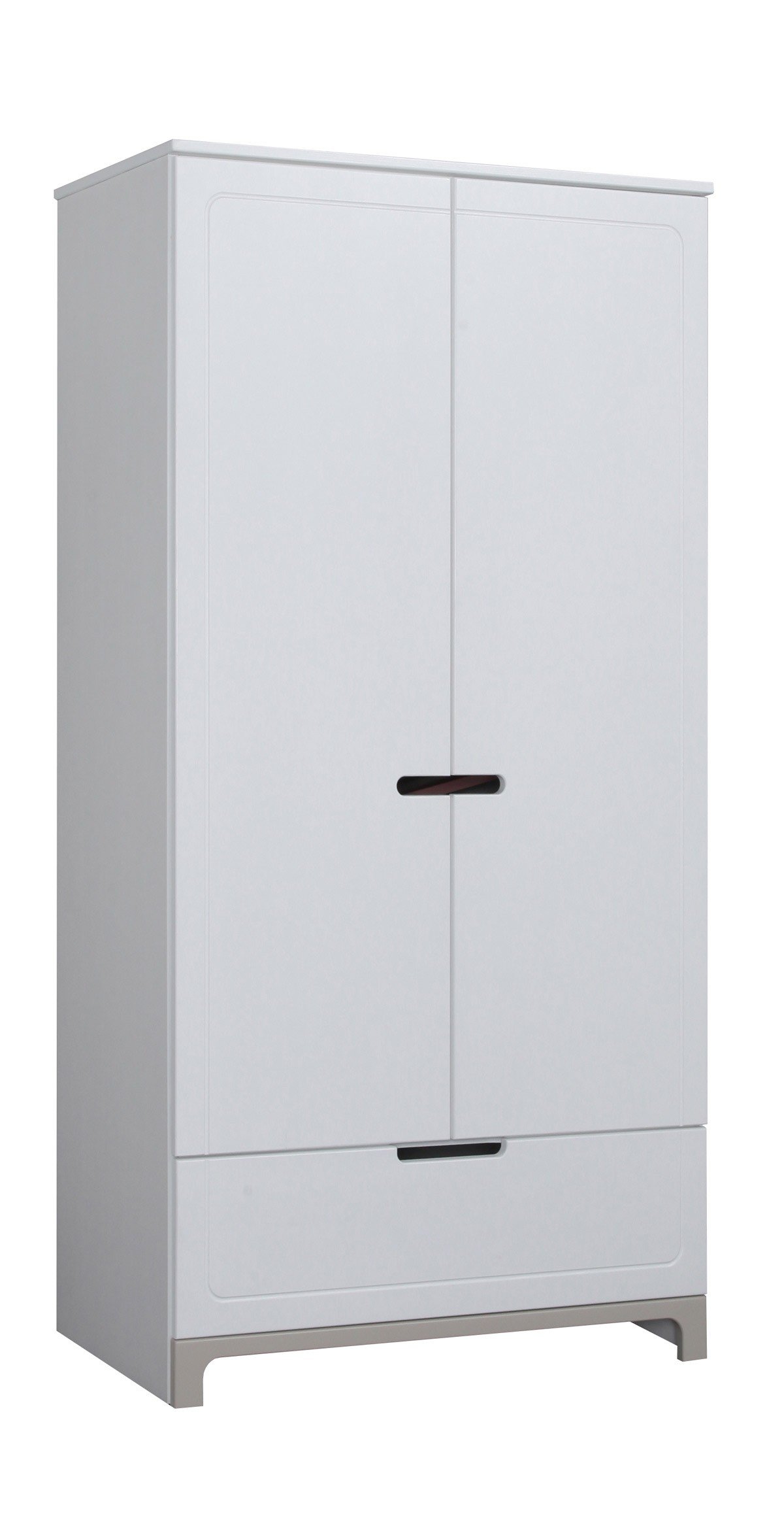 Nature Kid Mini Kleiderschrank Weiss Grau Im Wallenfels Onlineshop
