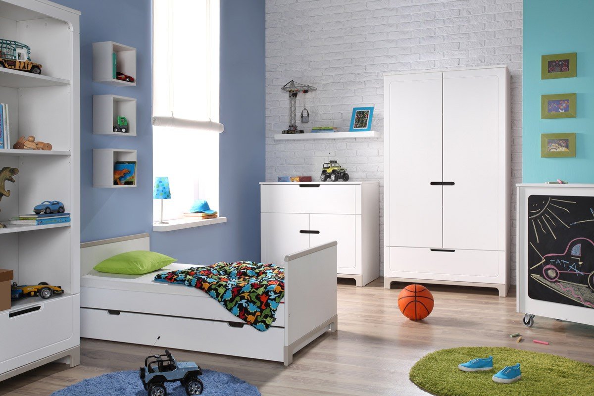 Nature Kid Mini Kleiderschrank Weiss Grau Im Wallenfels Onlineshop