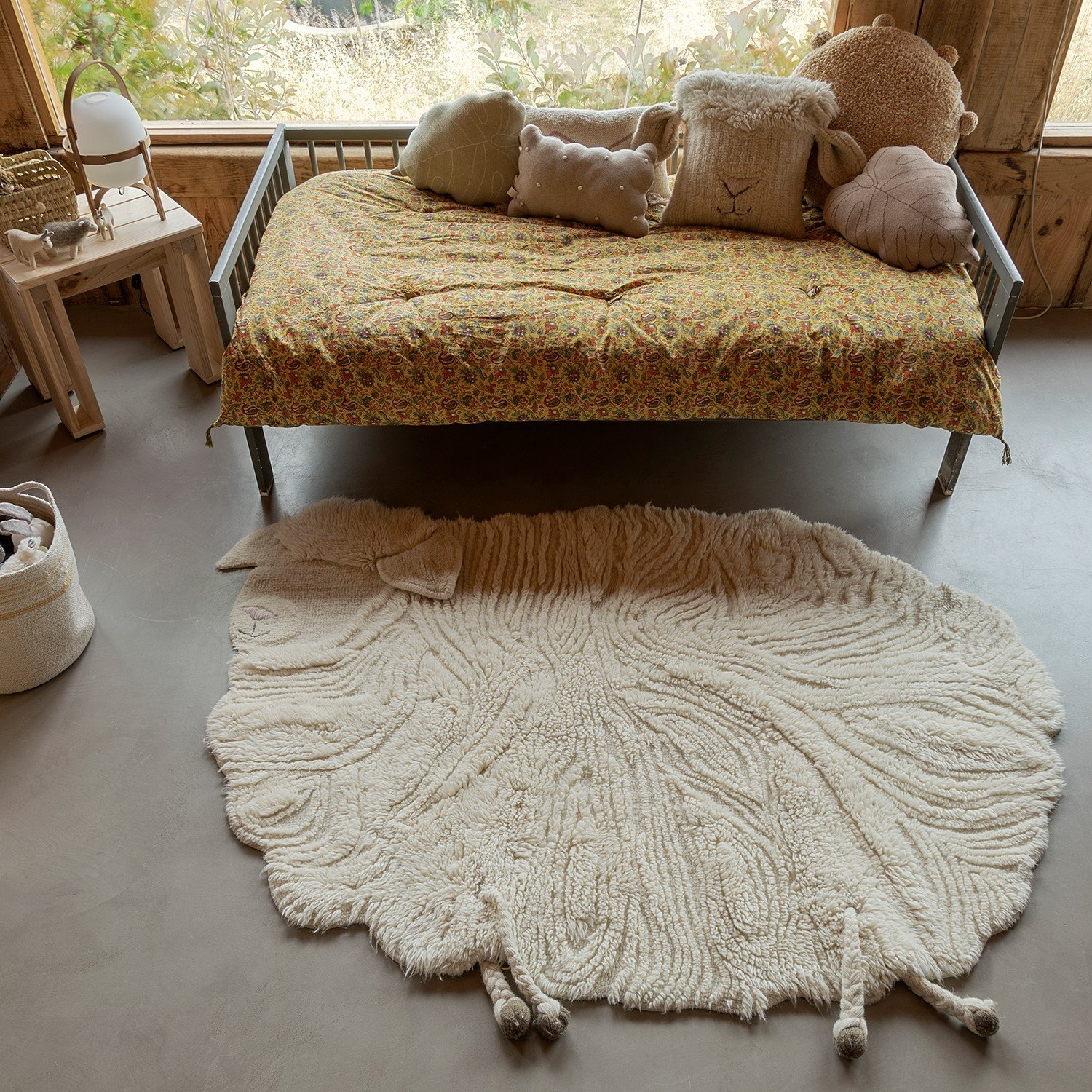 Lorena Teppich aus der neuen Woolable "Pink Nose Sheep" Kollektion im