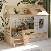 My House Hausbett (inkl. Bettkasten) [Schublade: ohne Schublade]