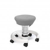 Swoppster White - Harlequin Grau NEW EDITION (Kinderhocker)