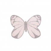 Teppich Schmetterling Butterfly rosa 120 x 160 cm