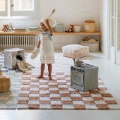 Waschbarer Teppich Küchenfliesen Toffee
