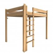 destyle Jugendhochbett DBB-100D-140 (B 140 cm)
