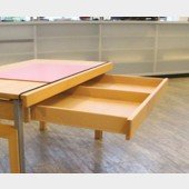Schubladen für Schreibtisch Ziggy 854 mit durchgehender Tischplatte