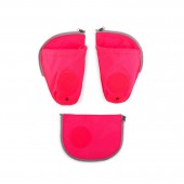 Universal Seitentaschen Zip-Set pink (für Pack, Cubo & Cubo light) für Modelle ab 2019