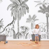 Fototapete - Dinosaurier (Vliestapete)