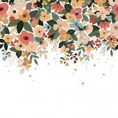 Fototapete - Lush Flowers (Vliestapete)