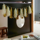 Infanscolor Deko-Element für halbhohes Bett in anthrazit